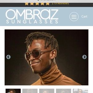 Ombraz polarized Armless Sunglasses